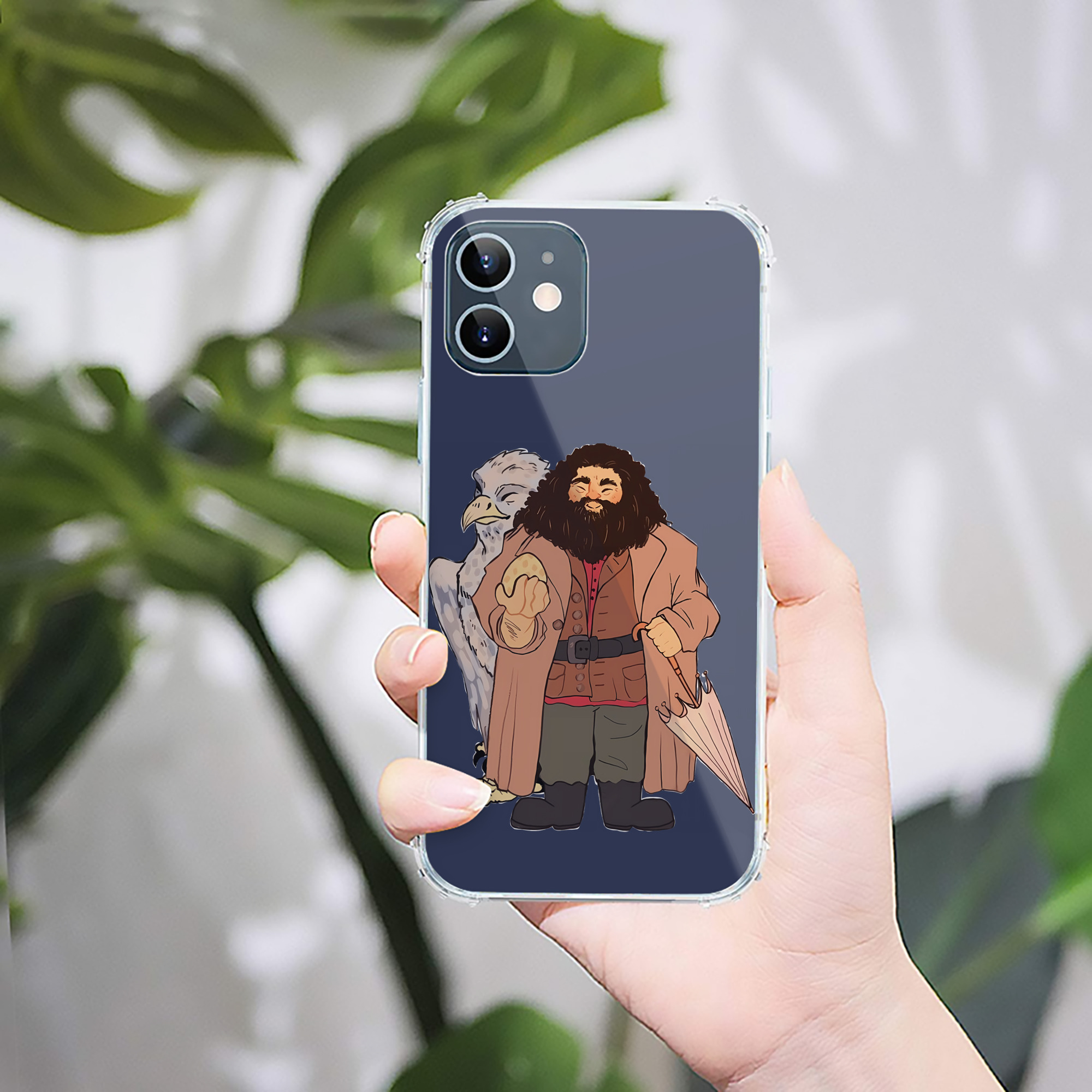 （画像用） Harry Potter ハリー・ポッターシリーズ 【iPhone 12シリーズ対応】透明スマホケース（クリアソフトケース）